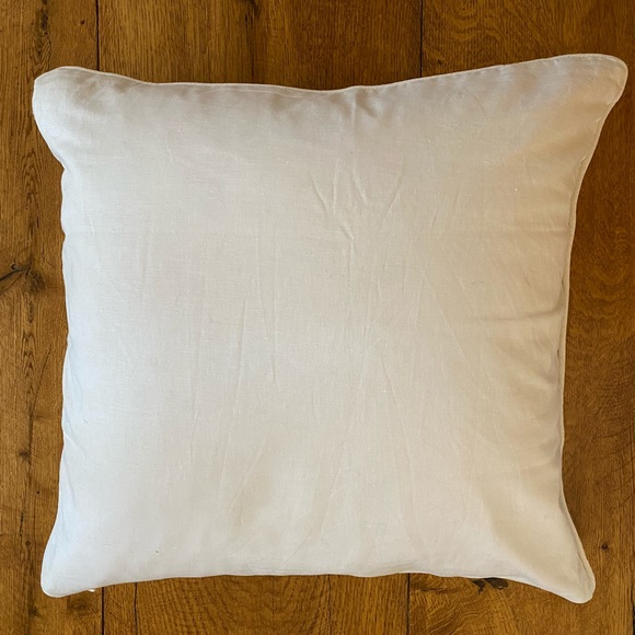 Pottery Barn Accents Pottery Barn White Linen Pillow Cover Poshmark